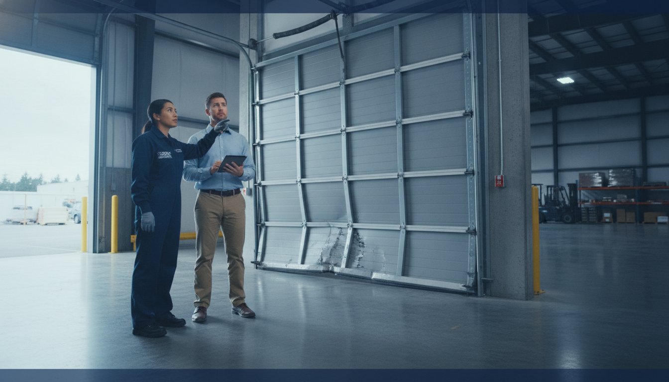Commercial Garage Door Collision Repair: The Complete Guide for WA Facility Managers