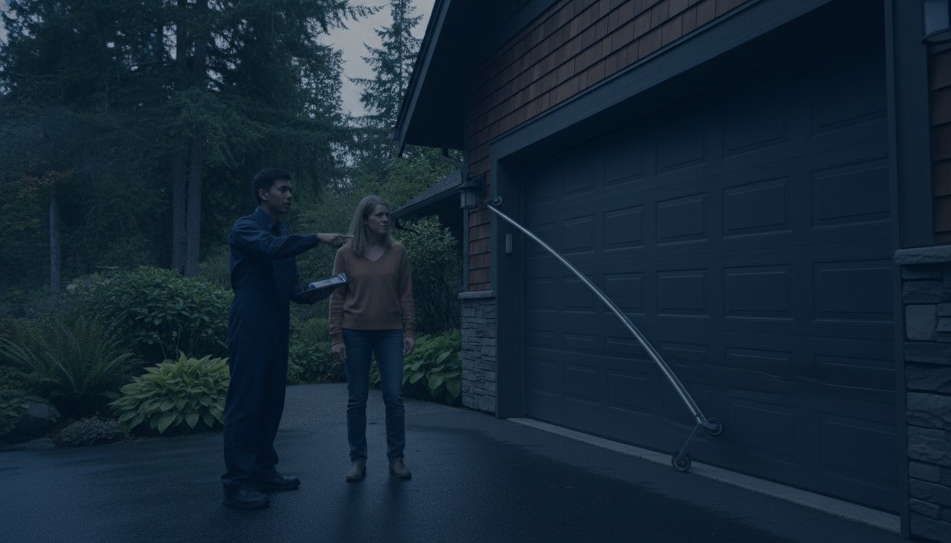 How to Fix a Garage Door Off Track in Seattle: A Homeowner’s Safety Guide
