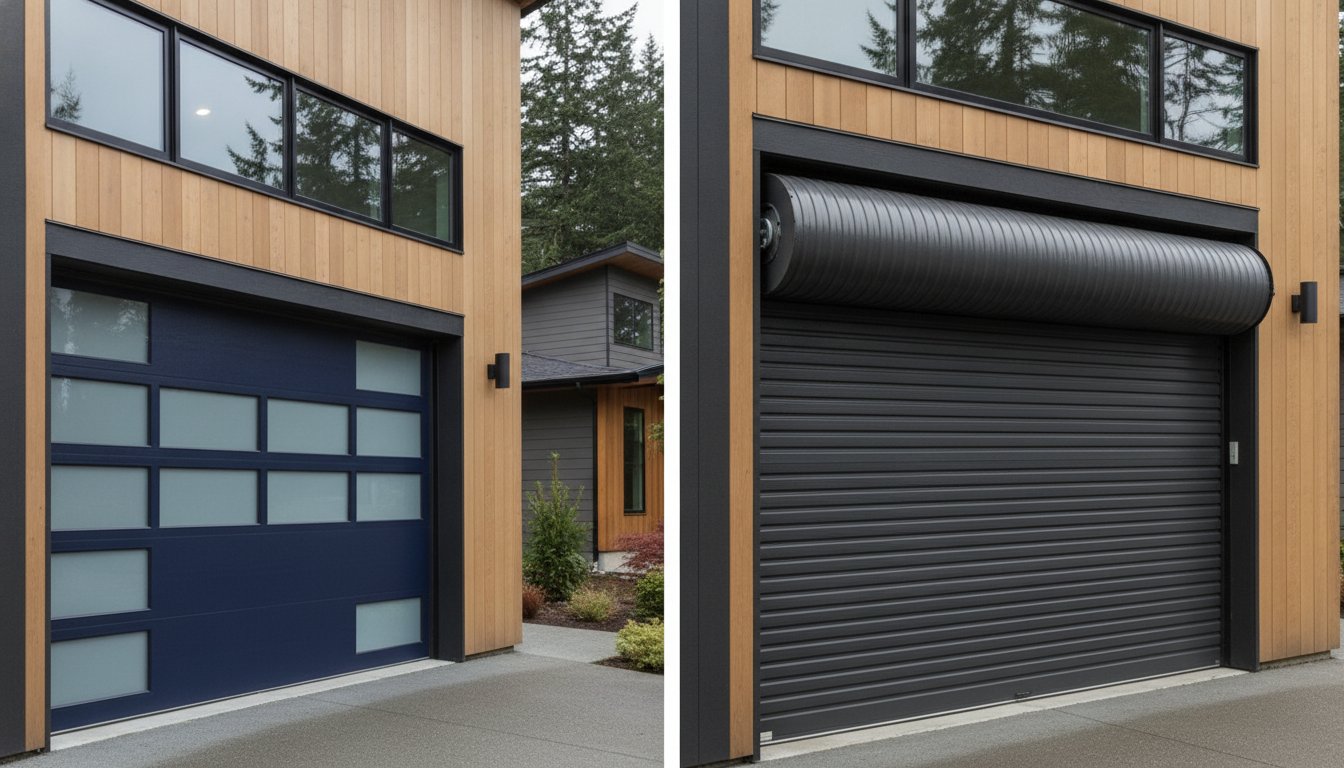 Sectional vs. Roll Up Garage Doors: 2026 Comparison Guide